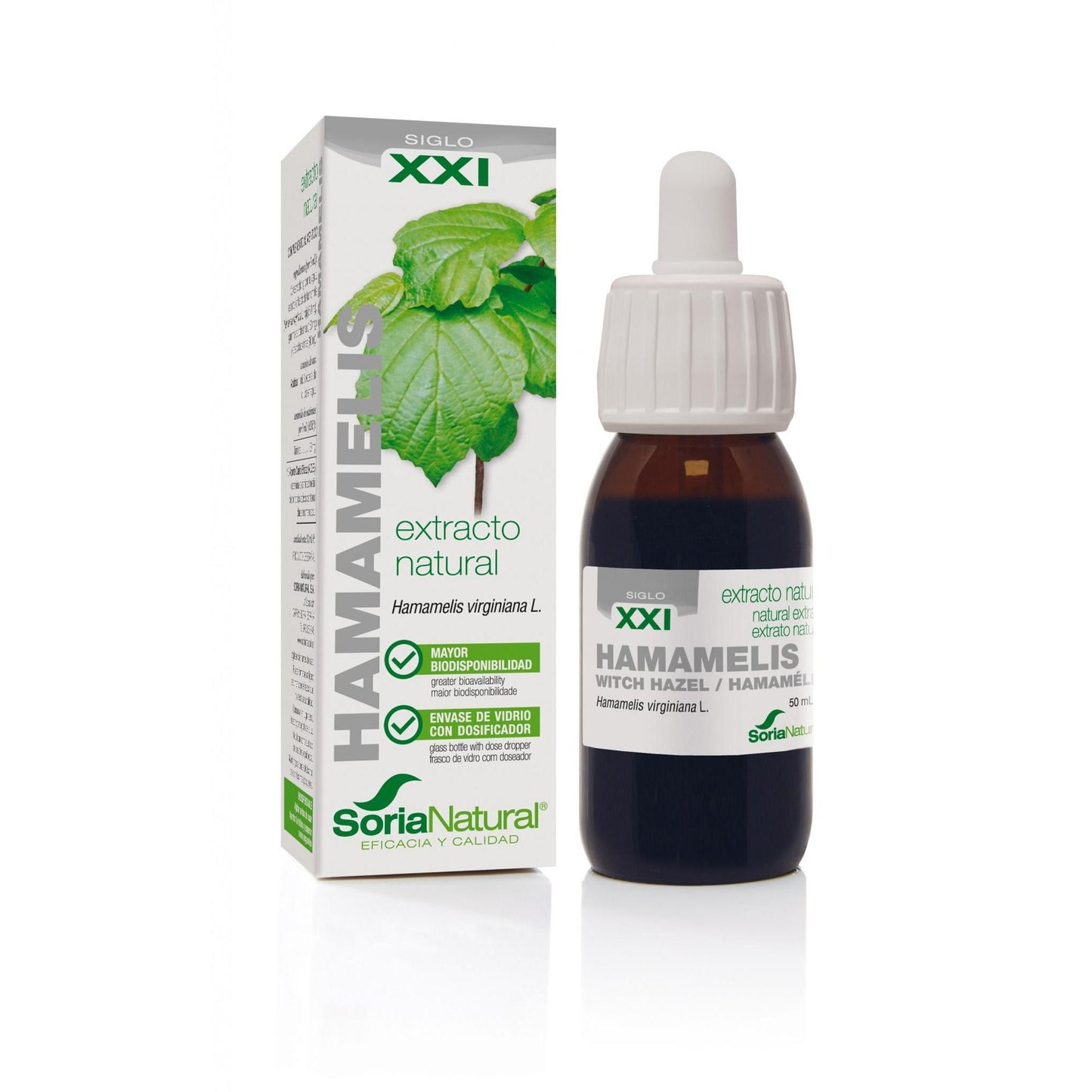 Extracto Hamamelis Soria Natural XXI, 50 ml