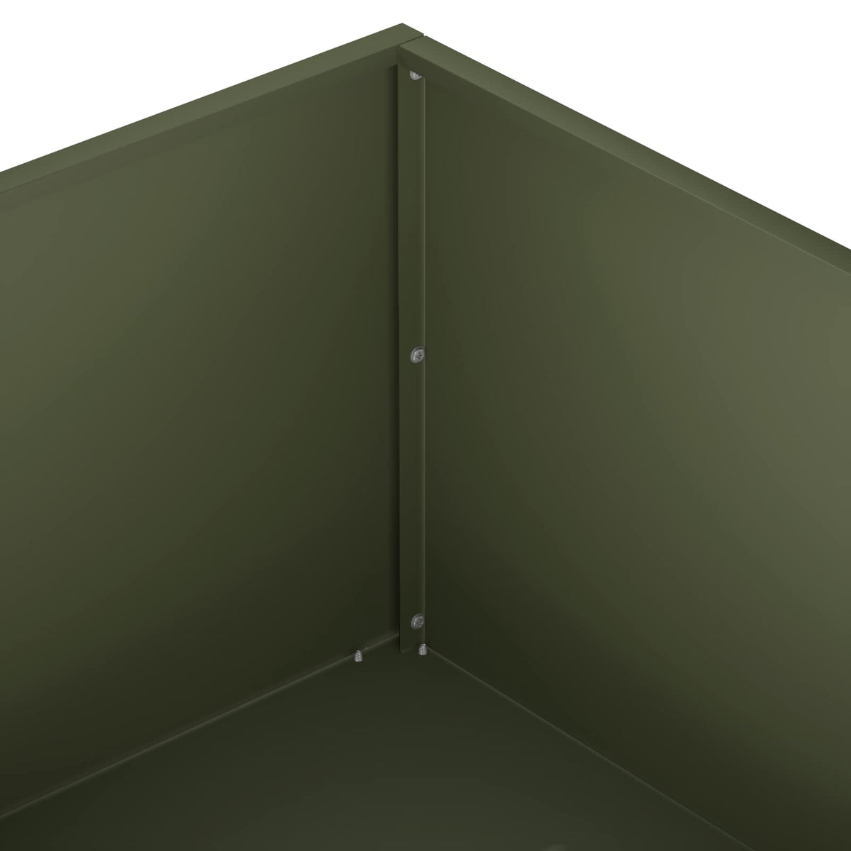 Macetero De Jardín 2 Uds. Verde Oliva 80 X 80 X 30 Cm_5