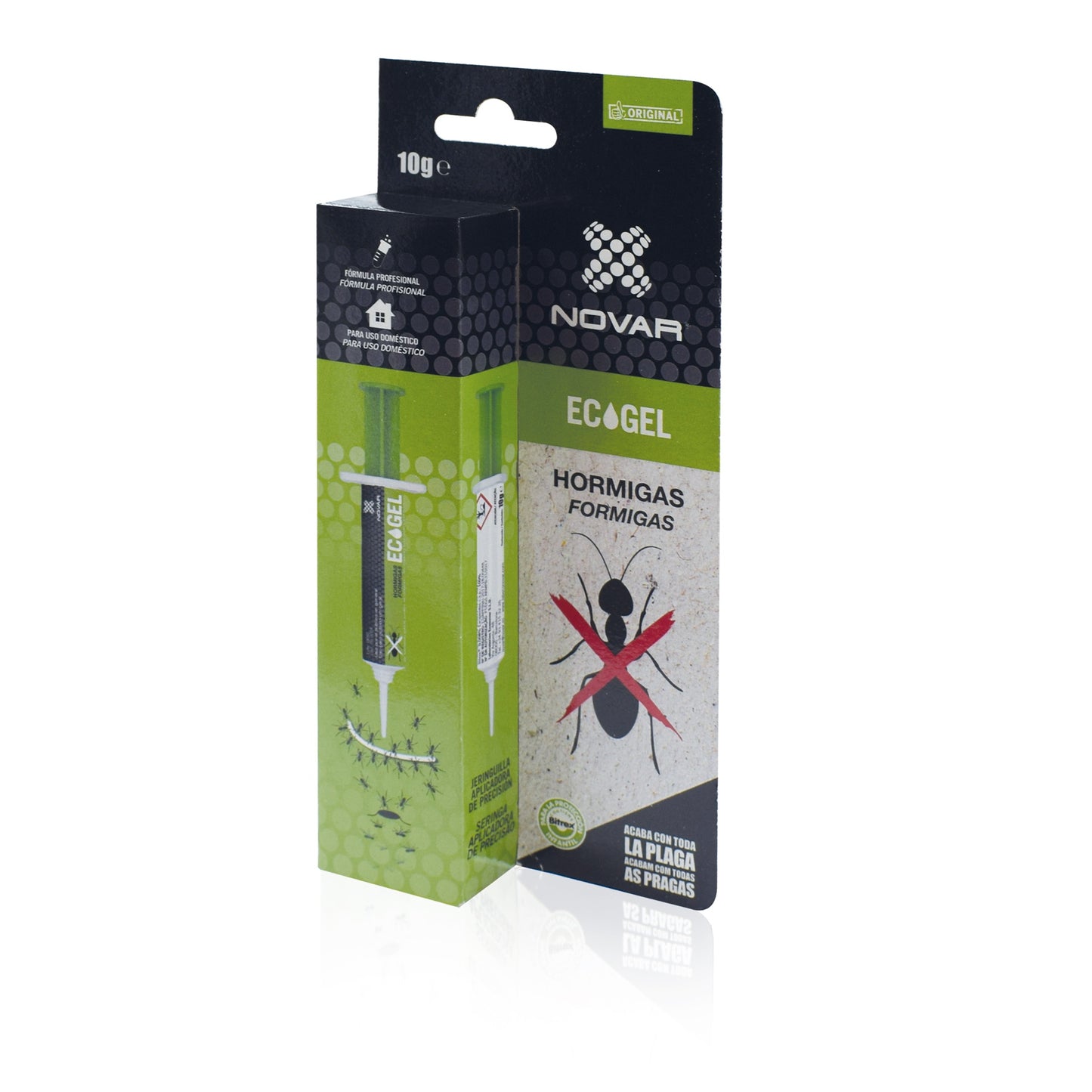 Novar Ecogel Jeringuilla contra hormigas Ecopack 10 g