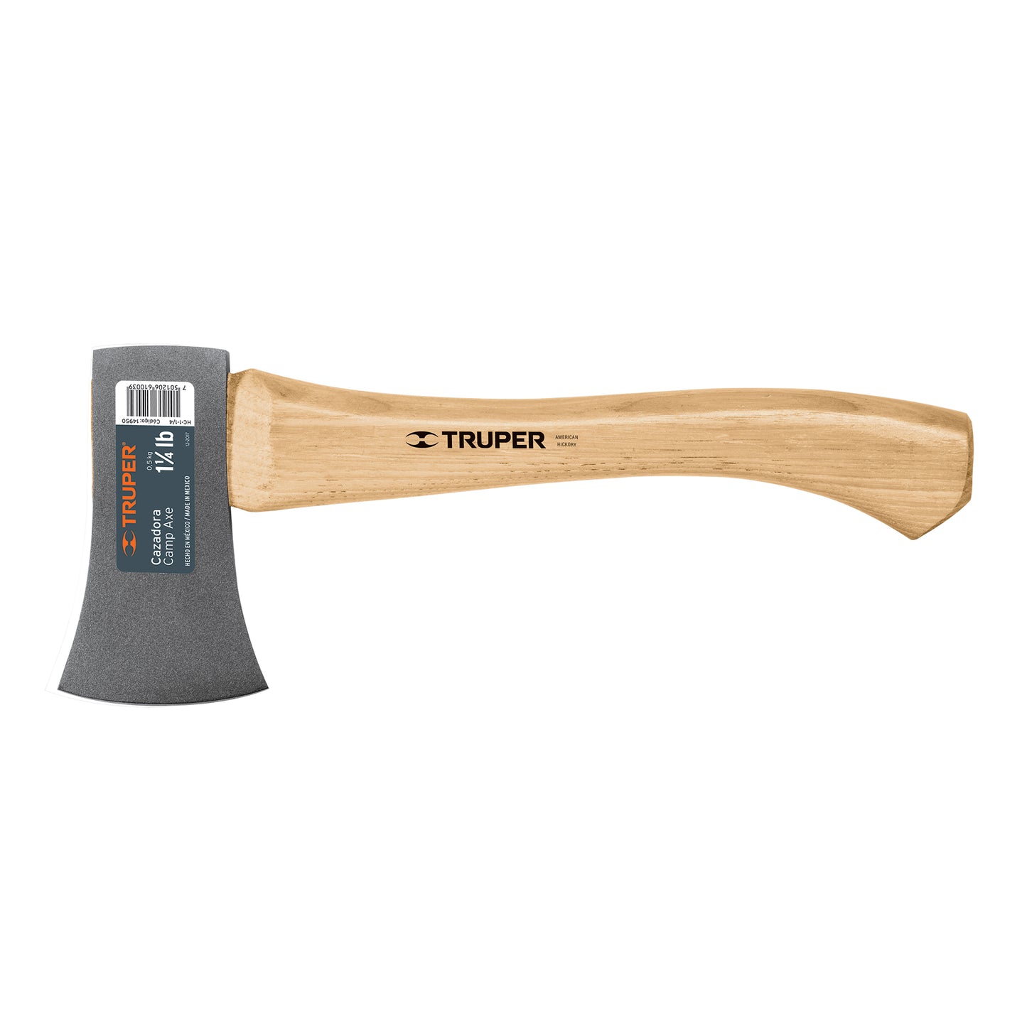 Hacha Cazador Con Mango De Madera - 565 G - 35 Cm_0