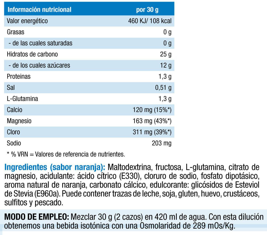 Iso Energy 1:0,8 Series - 900g - Naranja - Hidratación - Victory Endurance_5