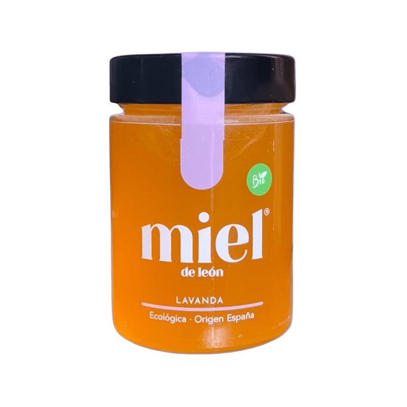 Miel De Lavanda Ecológica Bio 450g Miel De Leon