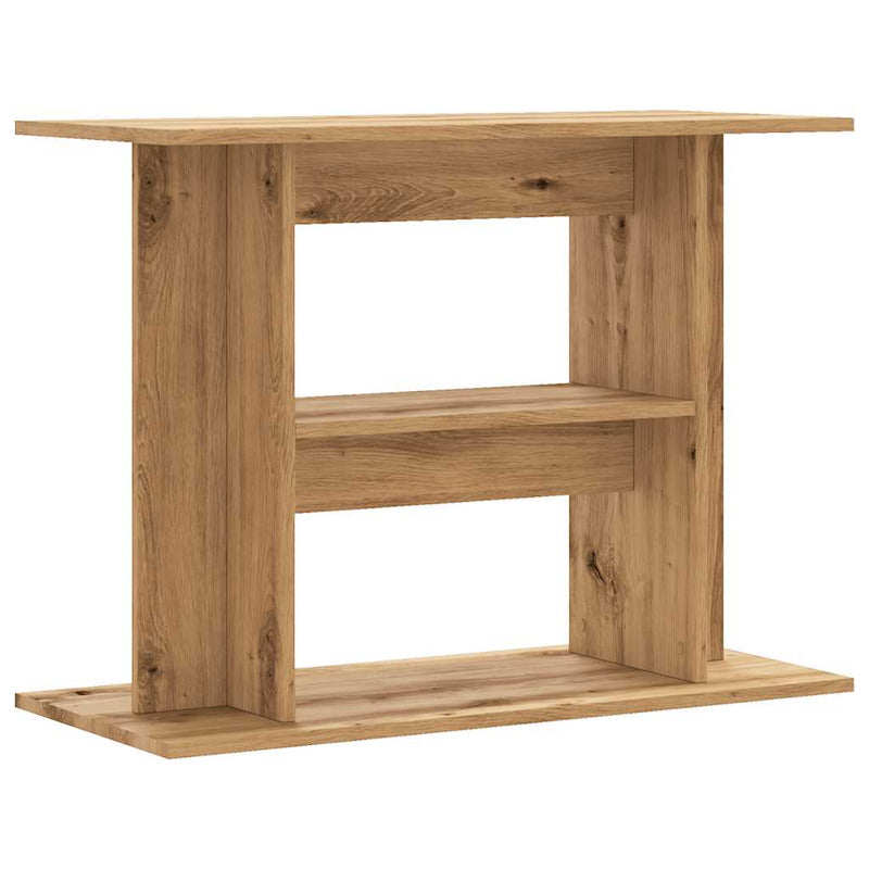 Vidaxl Soporte Para Acuario De Roble Artesanal, 80 X 35 X 60 Cm, Madera De Ingeniería_5