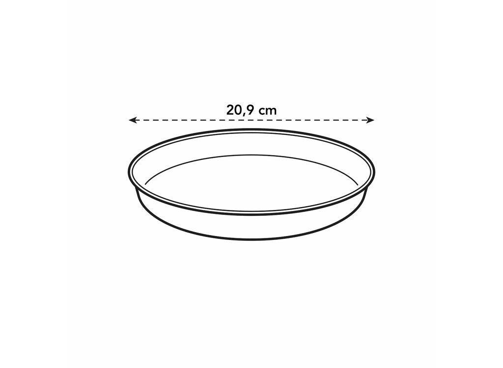 Elho Plato Loft Urban Blanco 21cm_2