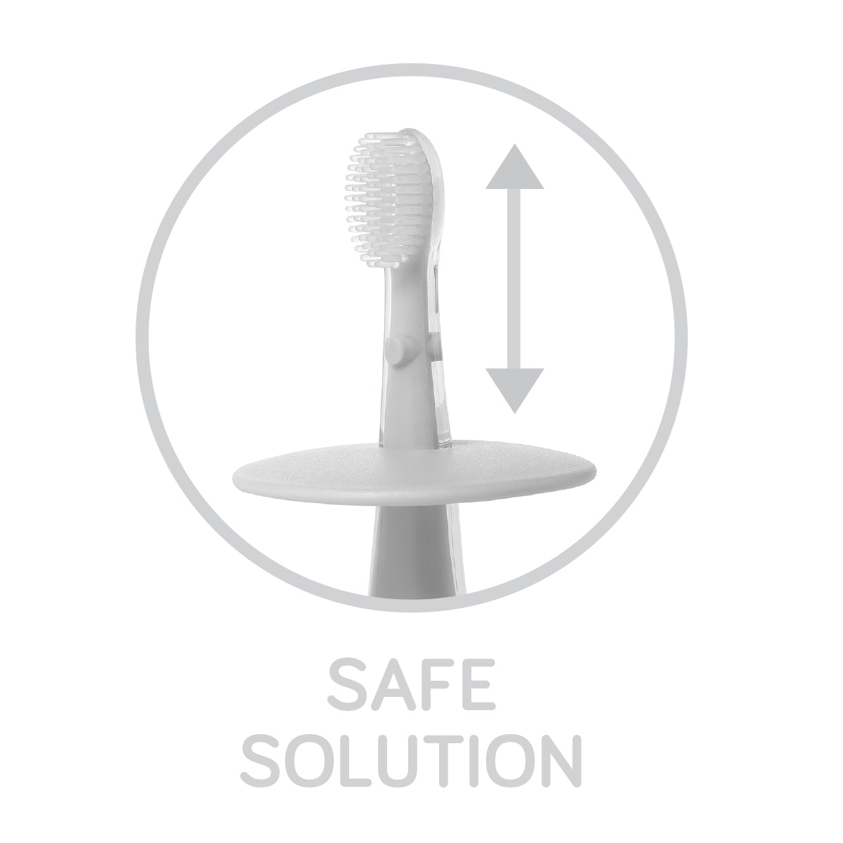 Primer Cepillo De Dientes Con Tope De Seguridad +12m