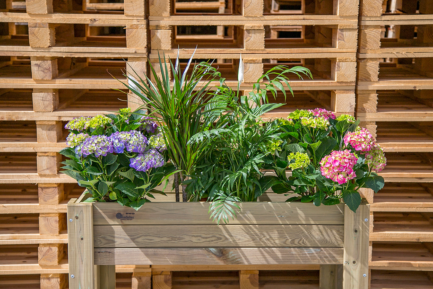 Mesa De Cultivo De Madera 99x39x80cm 80l Huertezuela Autoclave - Madelea.._5