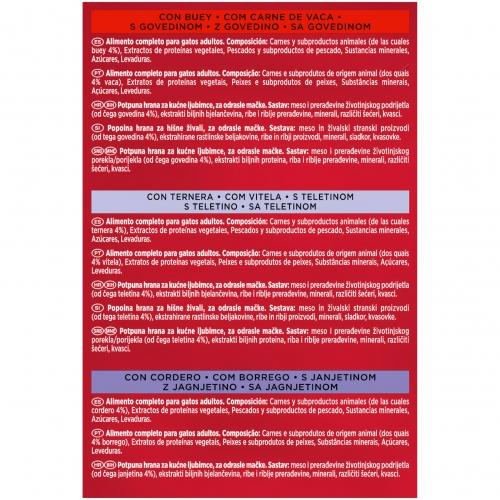 GOURMET Mon Petit de Carnes Multipack 6 x 50 g