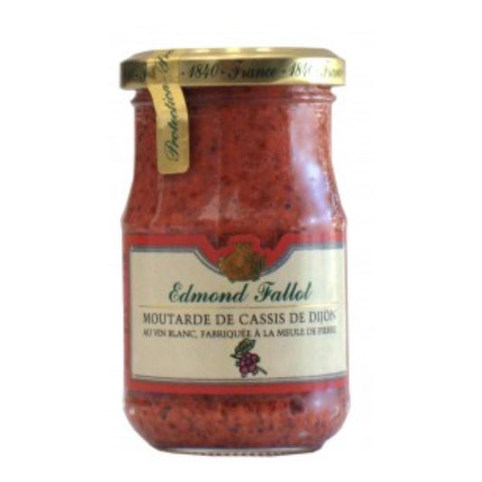 Mostaza en grano al casis  Edmond Fallot 205g