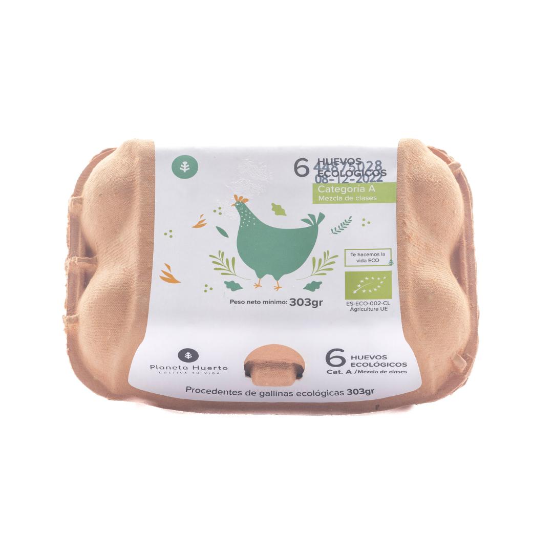 6x Huevos ECO Planeta Huerto