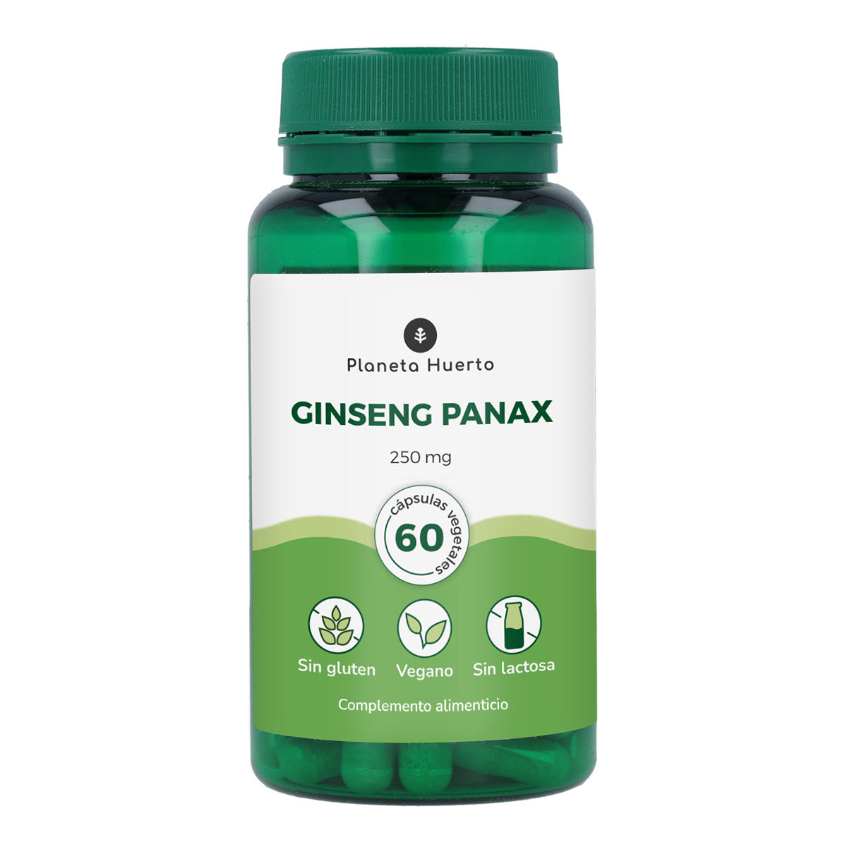 Ginseng Panax Planeta Huerto 60 cápsulas