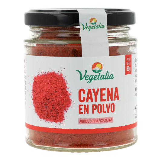 Pimienta de Cayena en polvo Bio Vegetalia 80 g