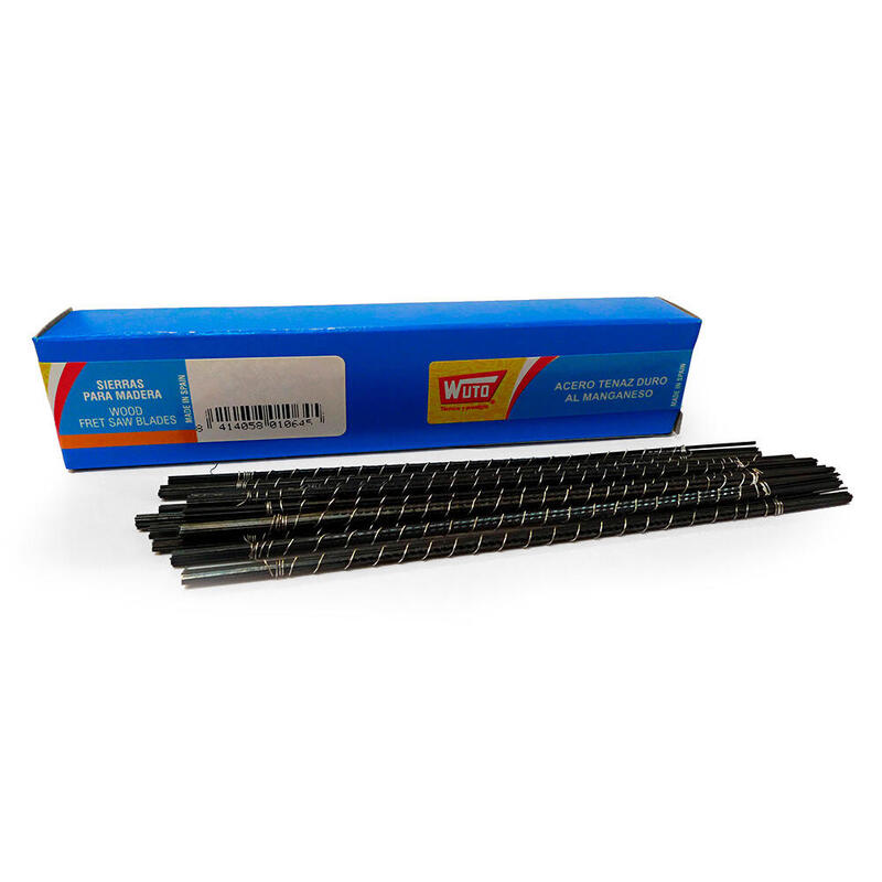 Sierra De Marqueteria Para Madera, 2/13cm 30tpi (caja 144 Sierras) Wuto_0