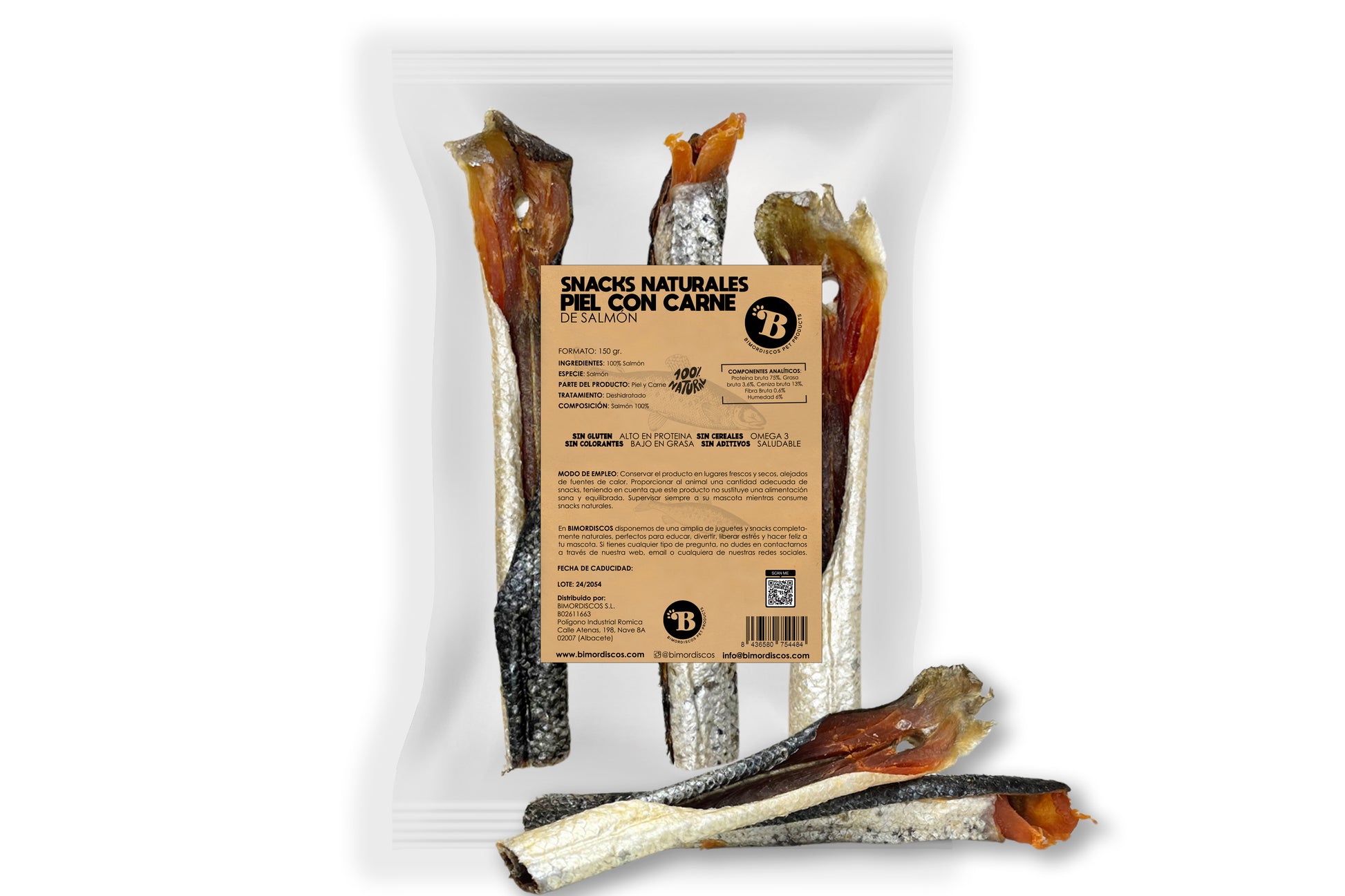 Bimordiscos Box Salmon Lovers Salmón Para Perros