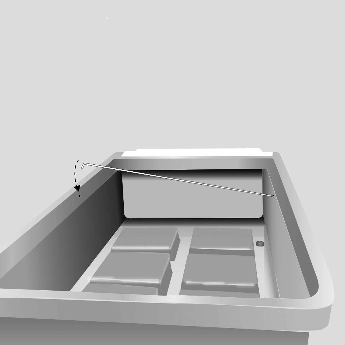 Huerto urbano con autoriego terracota 100 L Verdemax