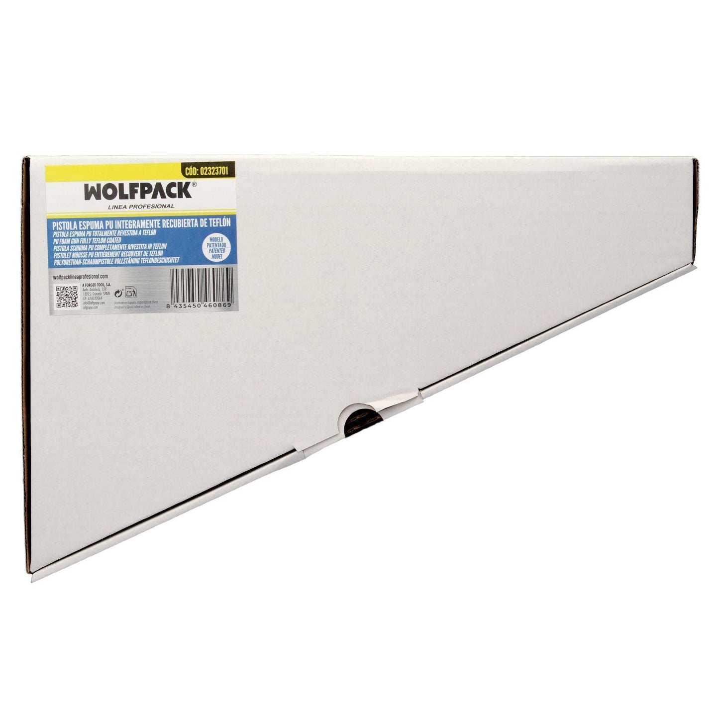 Pistola Para Espuma Poliuretano Recubriemiento Integro Ptfe  (interior Y Exterior) Pistola Calafatear, Rellenar, Sellar