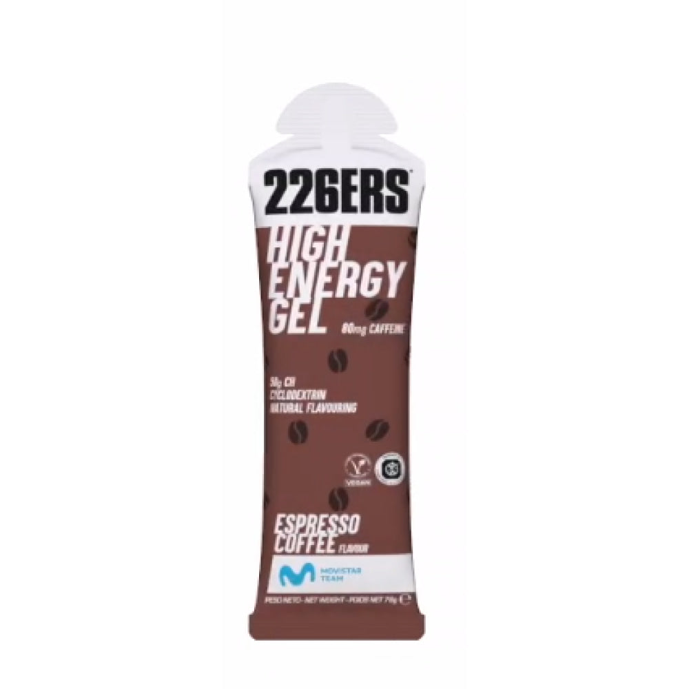 High Energy Gel Caffeine 76 Gr Expresso Coffee