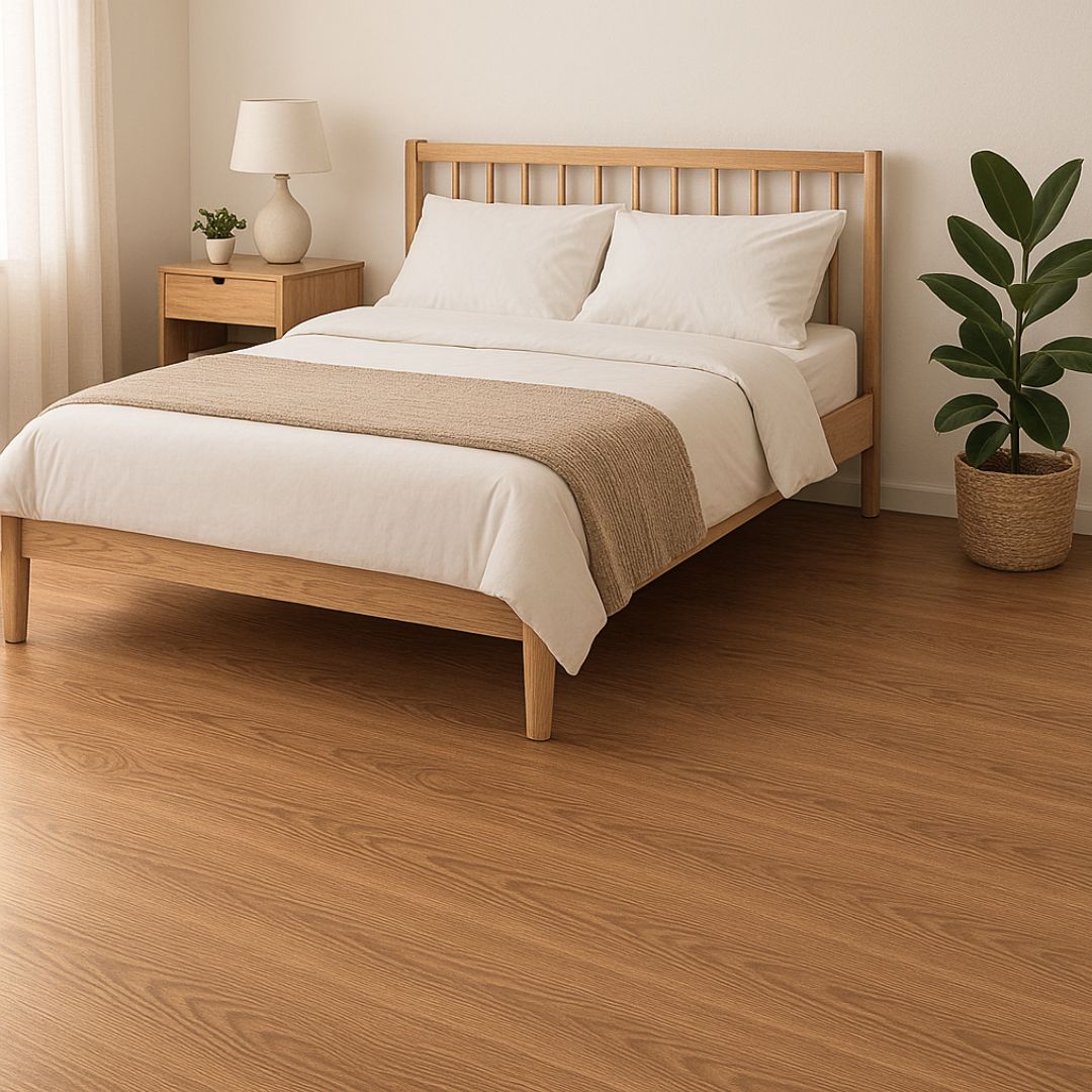 Suelo Vinilico| Compoción 50% Pvc / 50% Vinilo| Linoleo| Revestimiento Pvc| Imitacion Parquet| Roble Claro