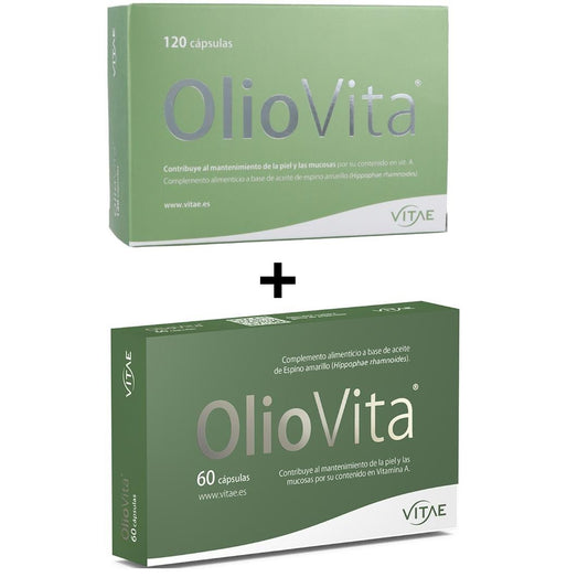 PACK  Oliovita 700 Mg Vitae 180 Caps (120+60)