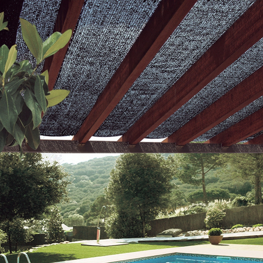 Malla De Sombreo Sun-net 4x8 M Negro Nortene_2