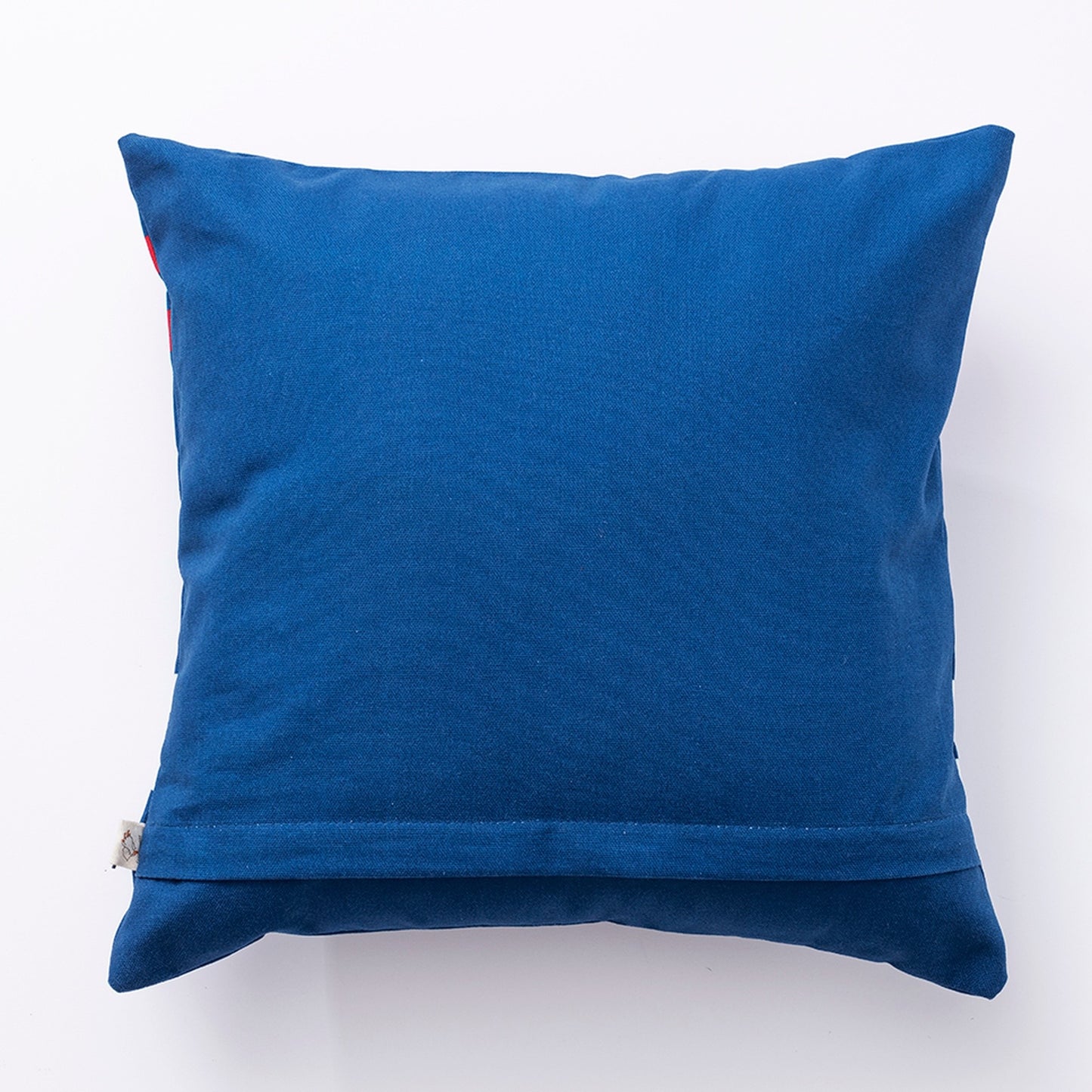 Funda De Cojín 40x40cm 100% Algodón 300gsm Color Azul Marino El Ganso_5