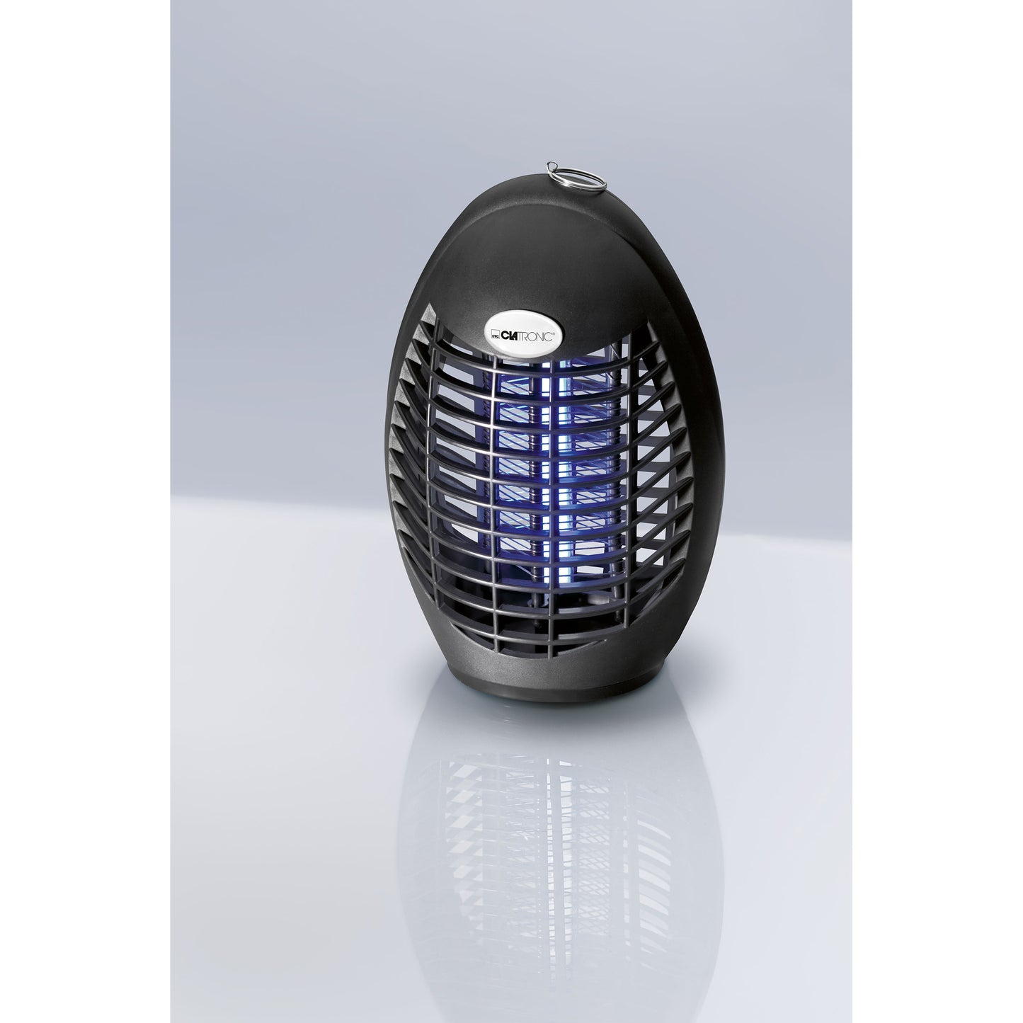 Lámpara Antimosquitos, Ecológico, Sin Productos Químicos, Malla Eléctrica 1500-2000 V, 20 M² Clatronic Cla-iv3340, Negro