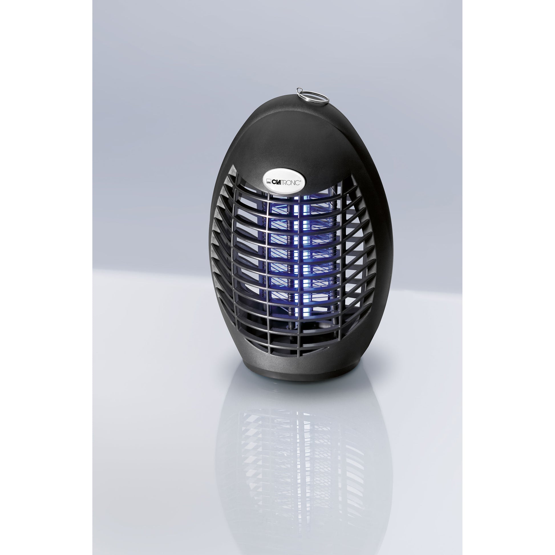 Lámpara Antimosquitos, Ecológico, Sin Productos Químicos, Malla Eléctrica 1500-2000 V, 20 M² Clatronic Cla-iv3340, Negro