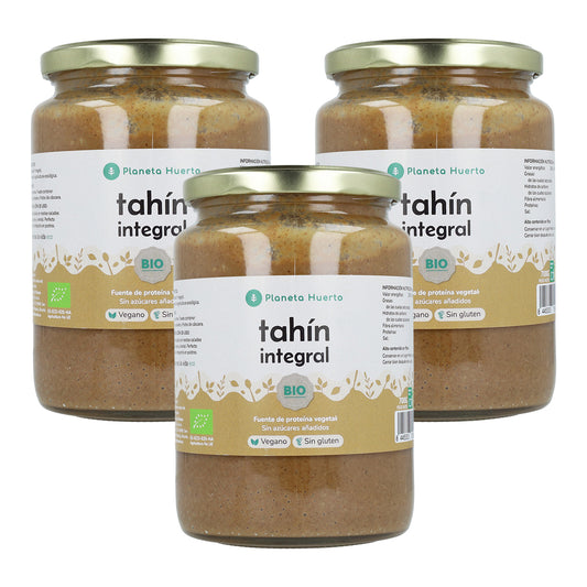 Pack 3x Tahin Integral ECO Planeta Huerto 700 g