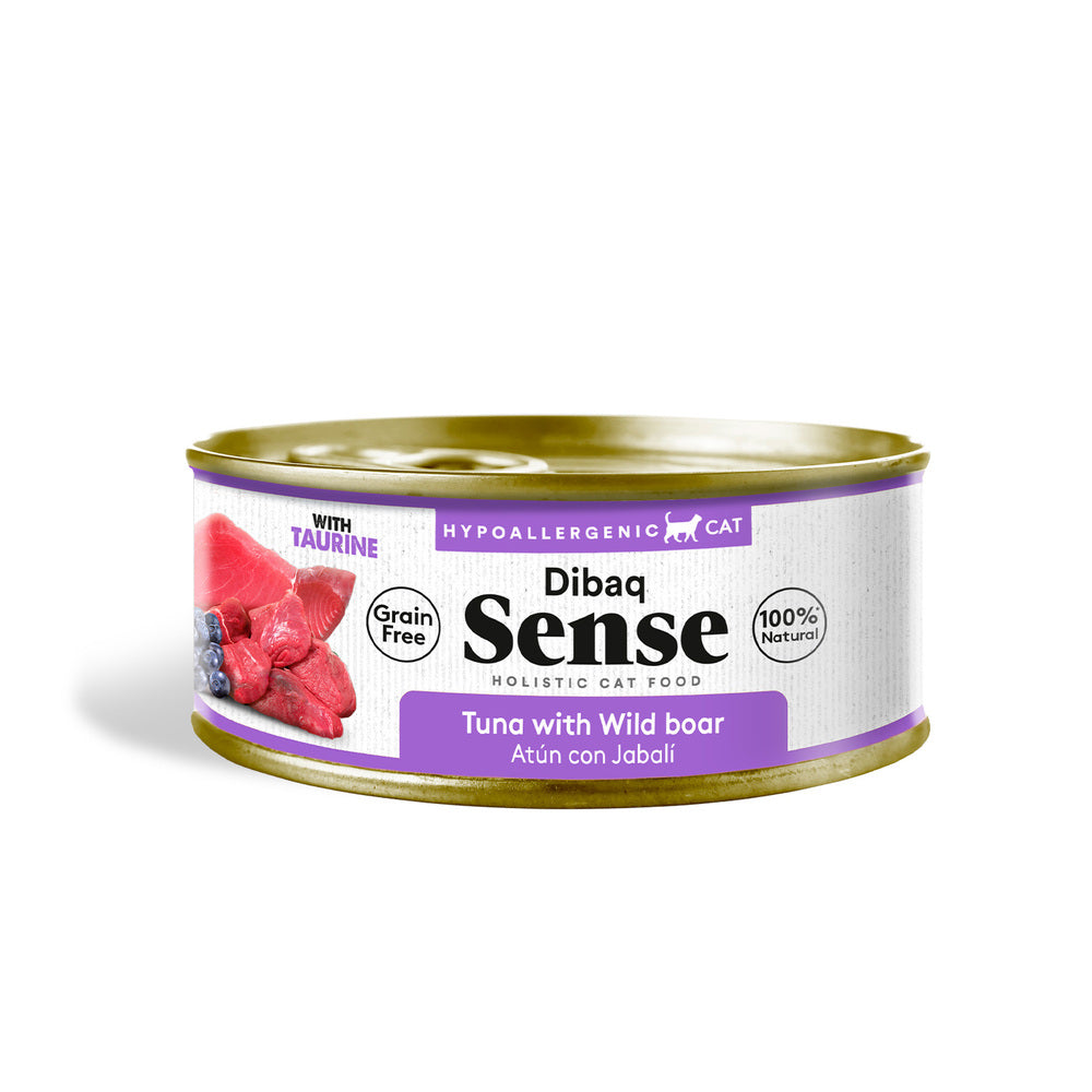 Dibaq Sense Cat Atún Y Jabalí Con Arándanos (12uds X 70g)_1