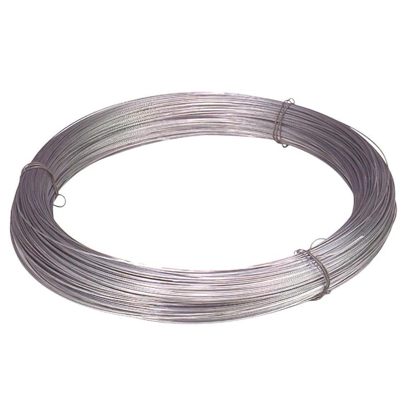 Alambre Galvanizado Rollo 5 Kg. Nº15 - 2,4 Mm._0