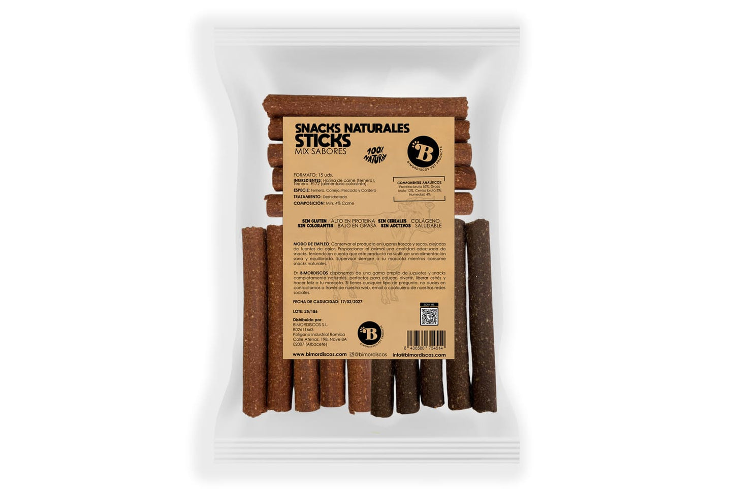 Bimordiscos Barritas Para Perros Y Gatos - Mix - 15 Uds. 15 Uds._0