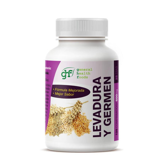 Levadura + Germen 600 mg 125 Comprimidos GHF