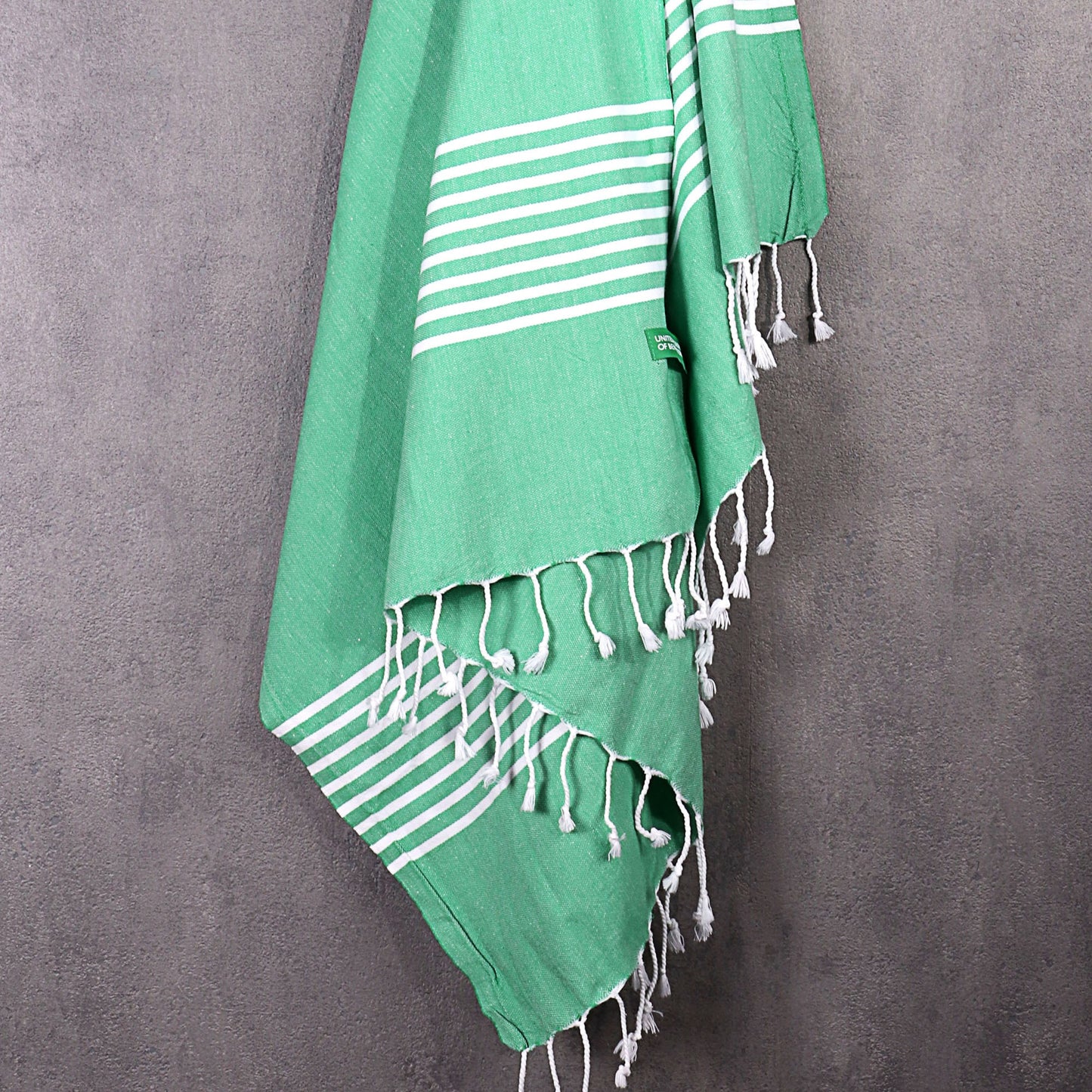 Hamman 80x165cm 170gsm 100%algodon Verde Casa Benetton_5