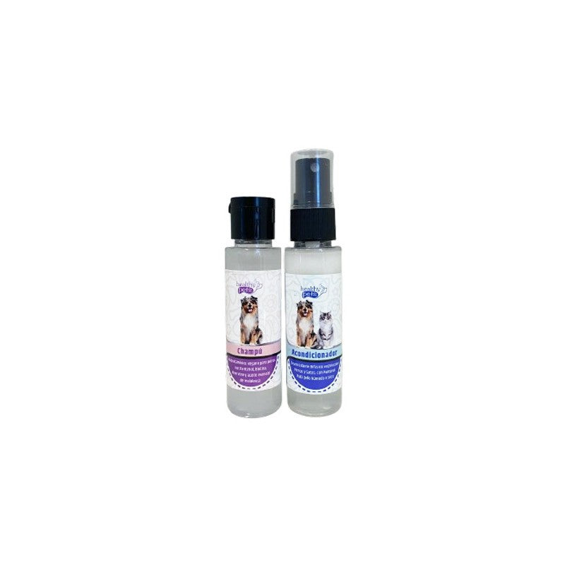 Pack Champu+acondicionador 35ml Healthy Pets_0