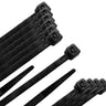 Brida Nylon 100%. Color Negro 3,6 X 370 Mm. Bolsa 100 Unidades. Abrazadera Plastico, Organizador Cables, Alta Resistencia