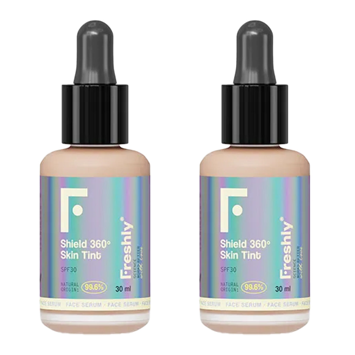 Pack 2x Sérum Con Color Shield 360º Skin Tint Claro Freshly 30ml