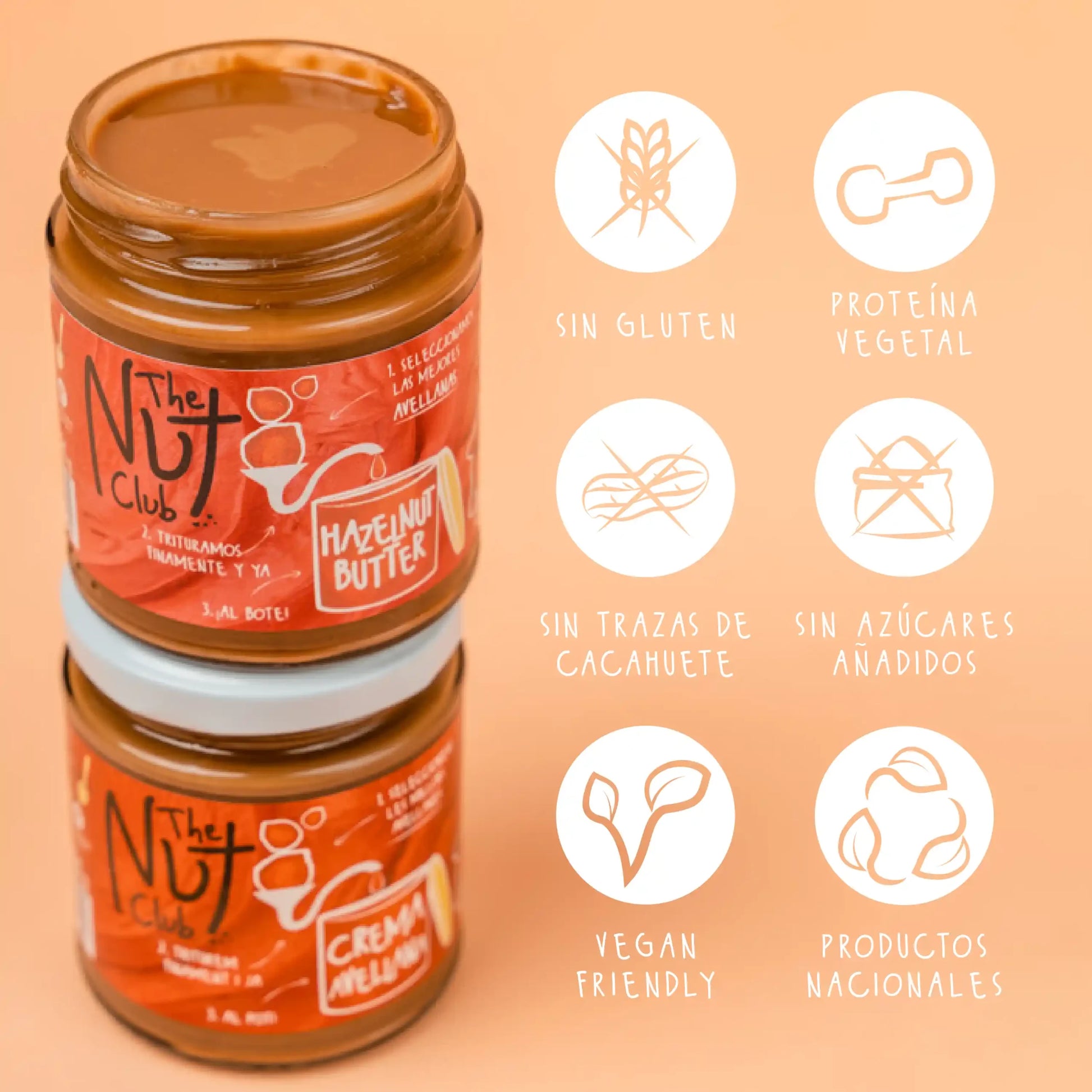 Crema de avellana nacional