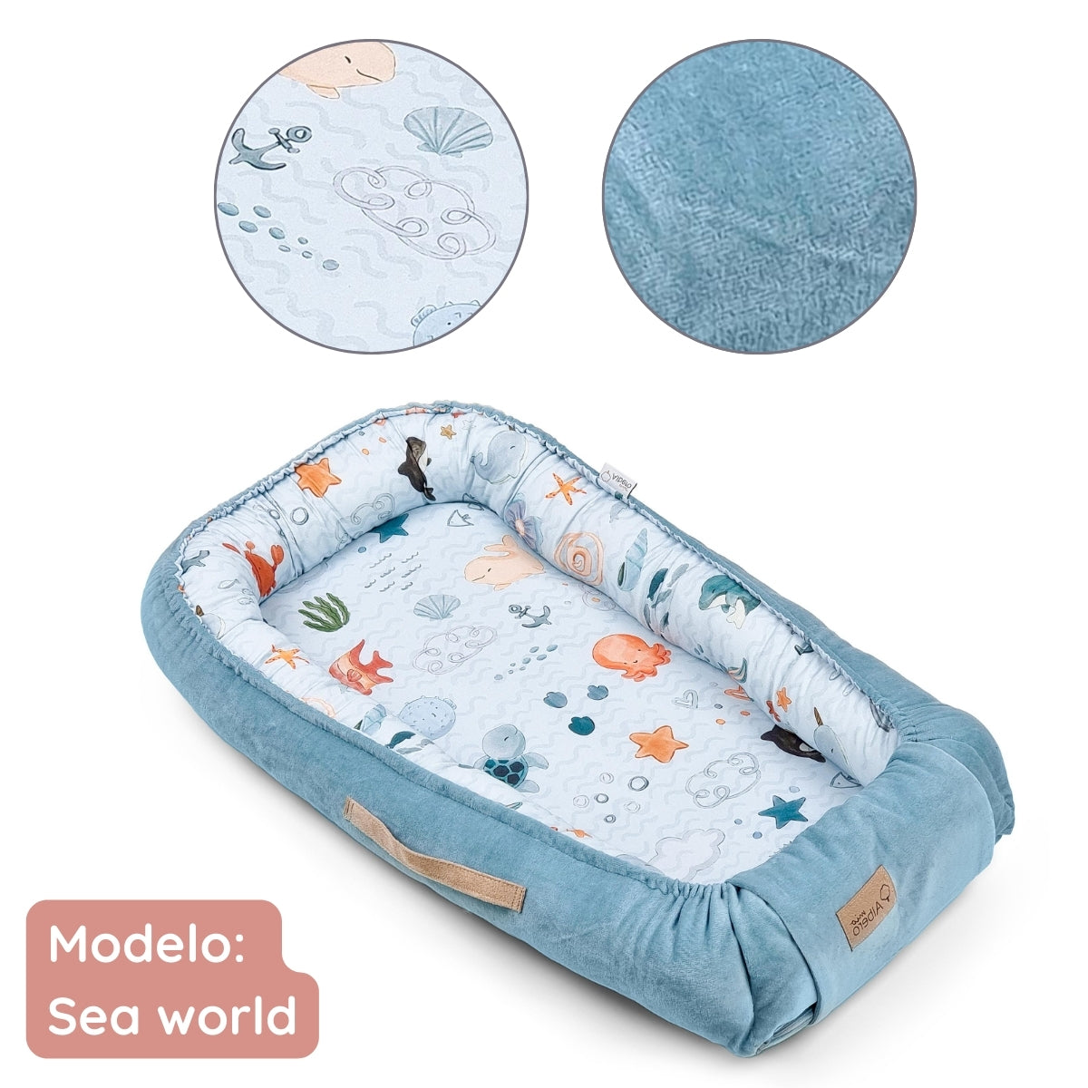 Cuna Nido Colecho Bebé Sea World