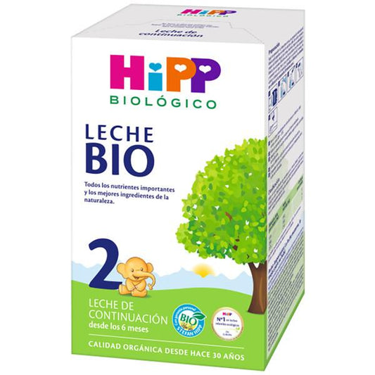 Leche de continuación 2 bio +6 meses HiPP 600 g