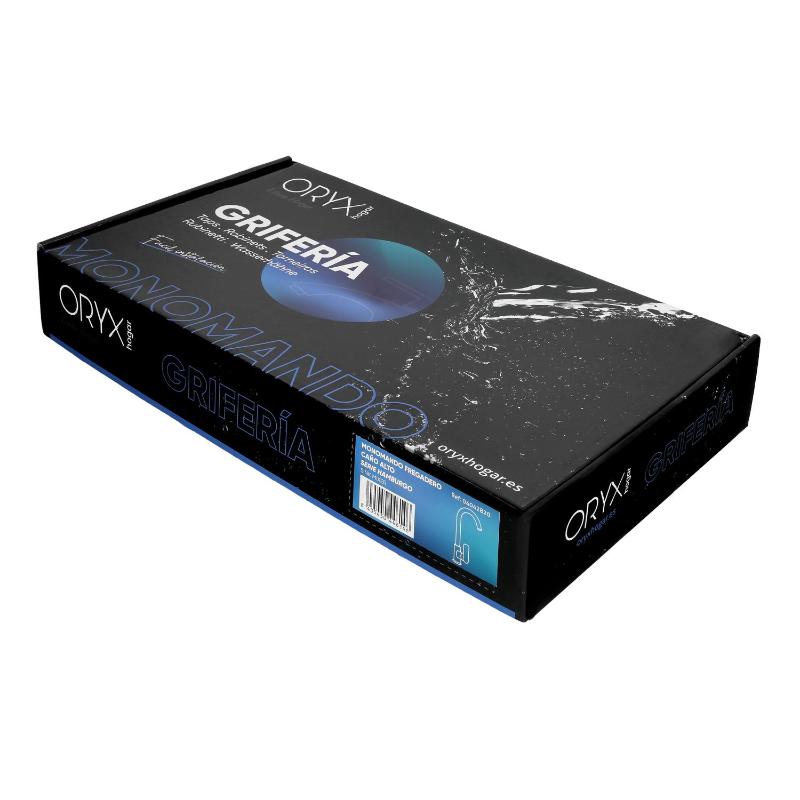 Monomando Fregadero Cocina Hamburgo Grifo Baño, Grifo Encimera, Grifo Cocina, Grifo Mezclador. Cartucho Ceramico Ø 35 Mm.