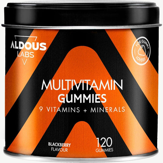 Multivitaminas en gominolas sabor mora Aldous Bio 120 gominolas