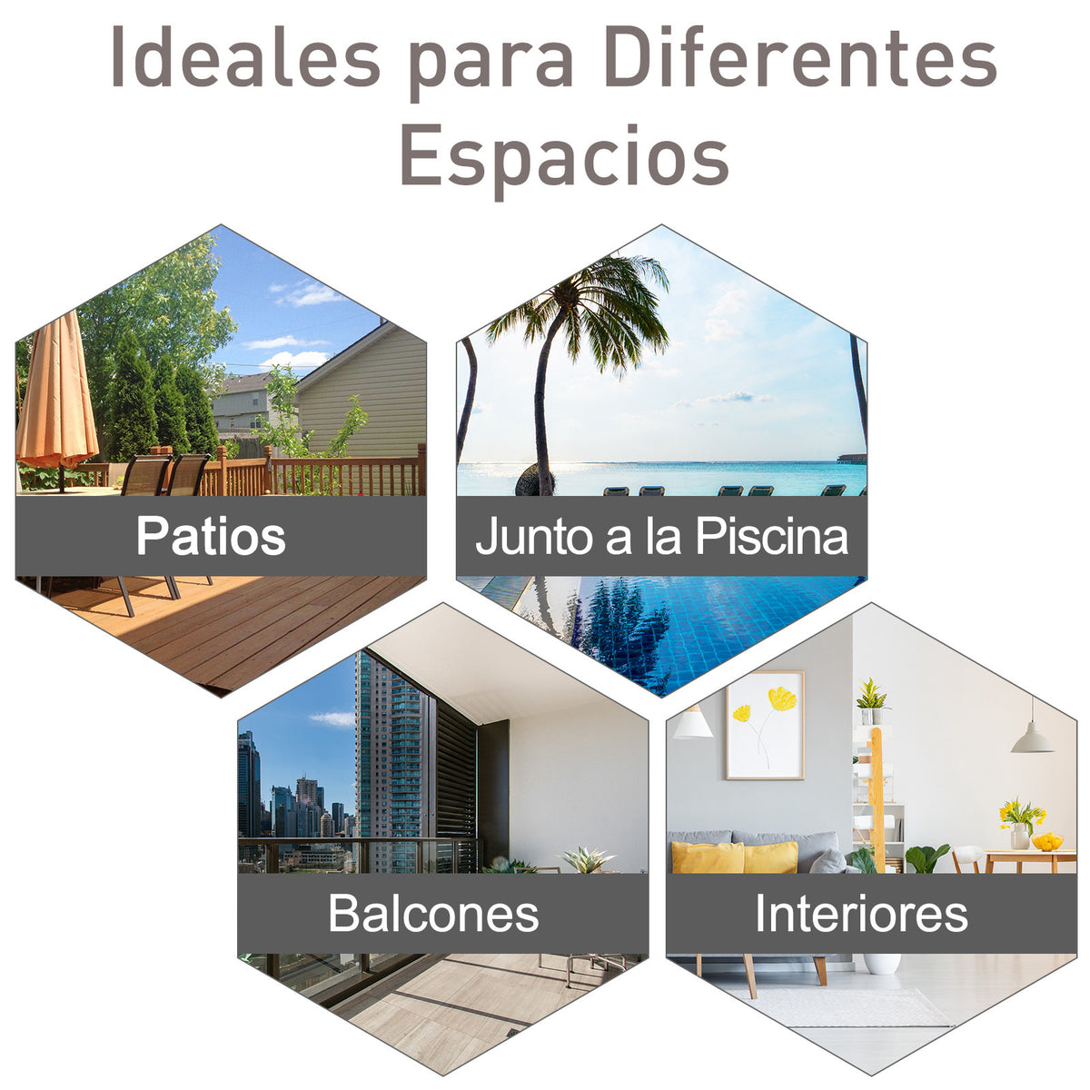 Conjunto De 2 Sillas Plegables Outsunny Acero, Texteline Gris Y Negro 58x64x94 Cm_5