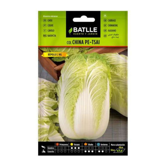 Semillas de Col China Pet Sai Batlle