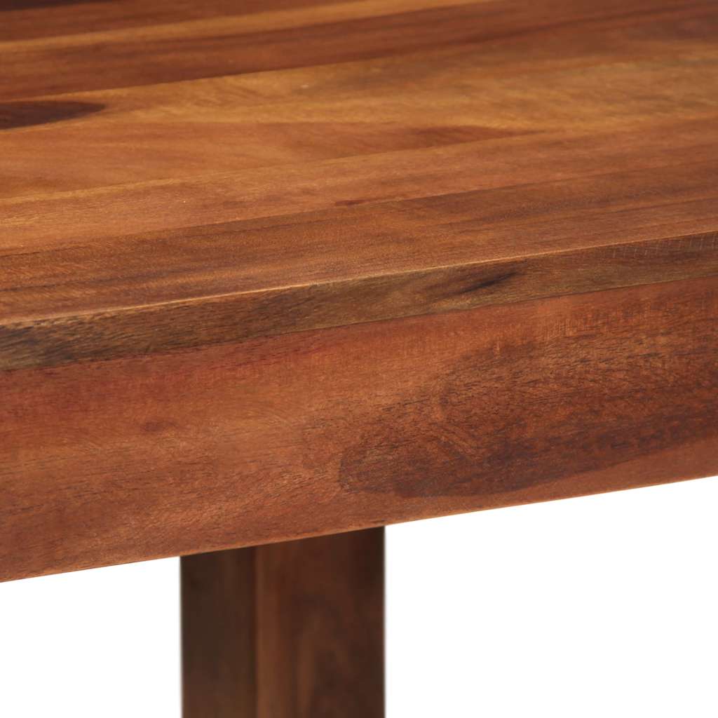 Mesa Alta De Madera Maciza De Acacia 60x60x107 Cm_4