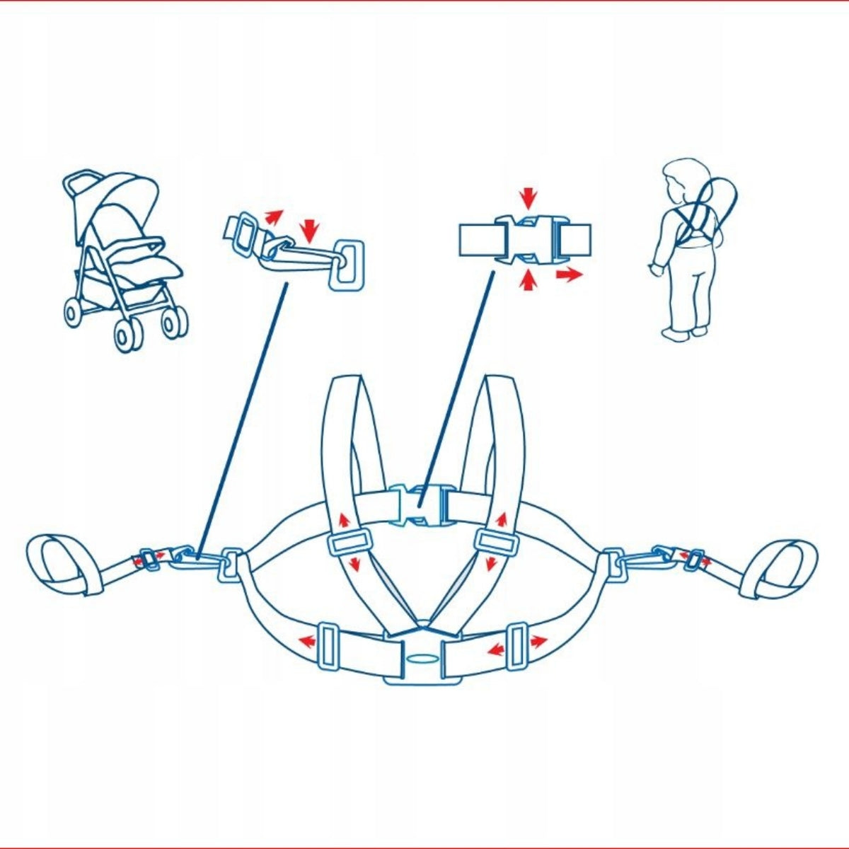 Arnés Andador Primeros Pasos First Steps