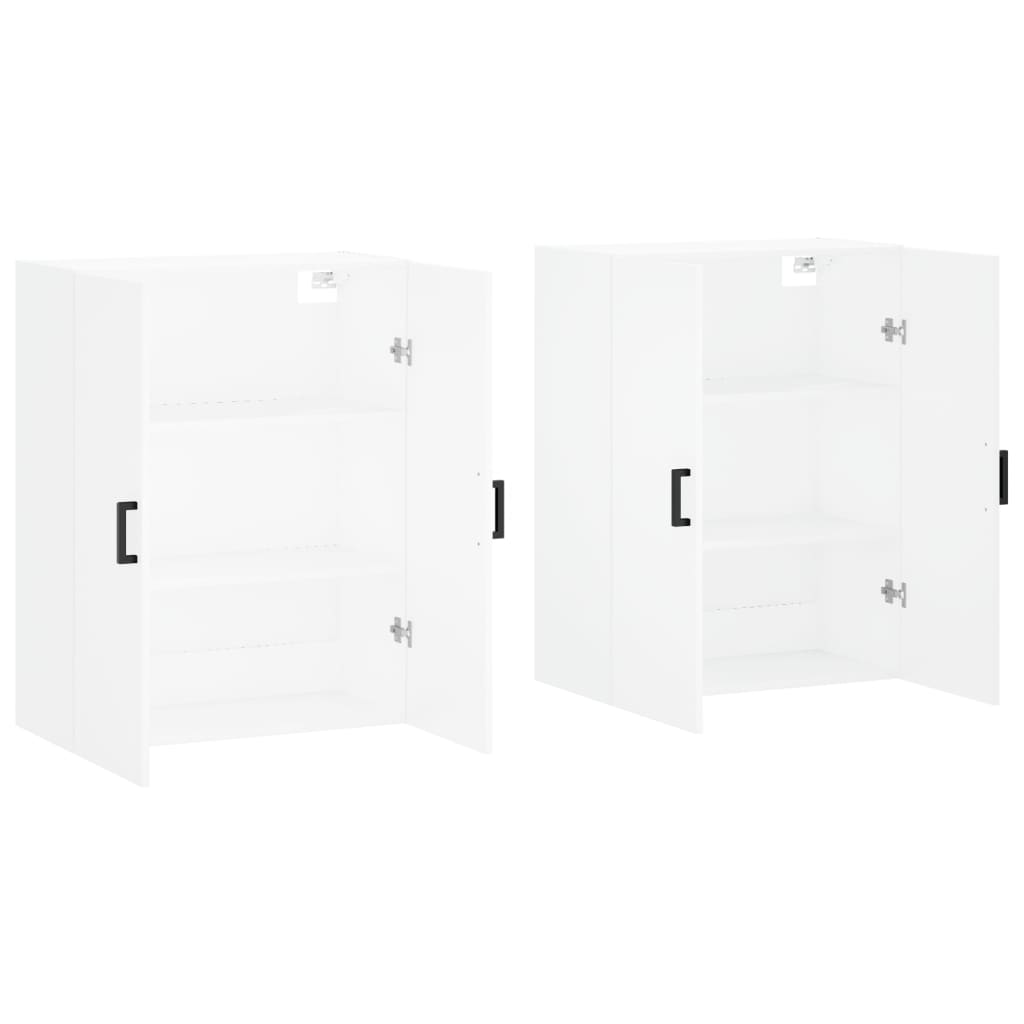 Armarios De Pared 2 Unidades Blanco 69,5x34x90 Cm_3