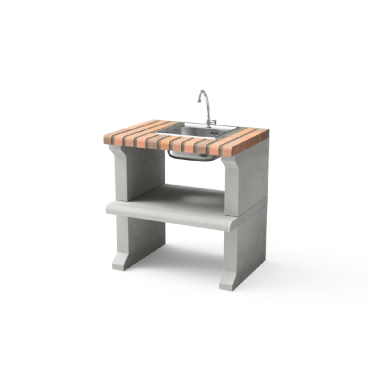 Módulo bancada con fregadero Ragusa, Movelar