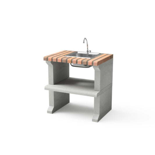 Módulo bancada con fregadero Ragusa, Movelar