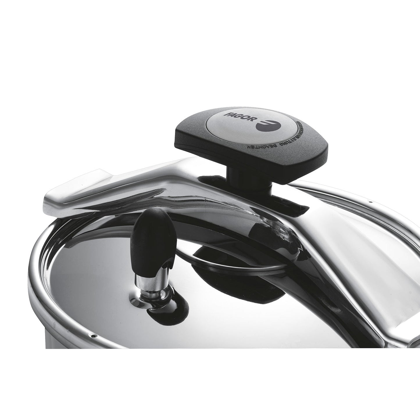 Olla Presión 6 Litros, Inducción, Express, Acero Inox. 18/10 Todas Cocinas, Fondo Termodifusor Fagor Clásica Bombe 6 Plata