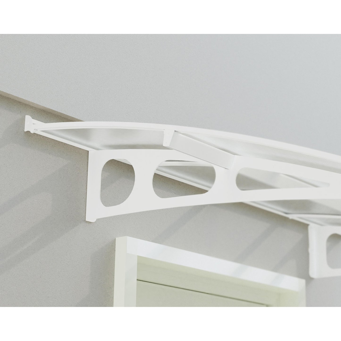 Marquesina para puerta Bordeaux 2224x140 cm Dople Capa