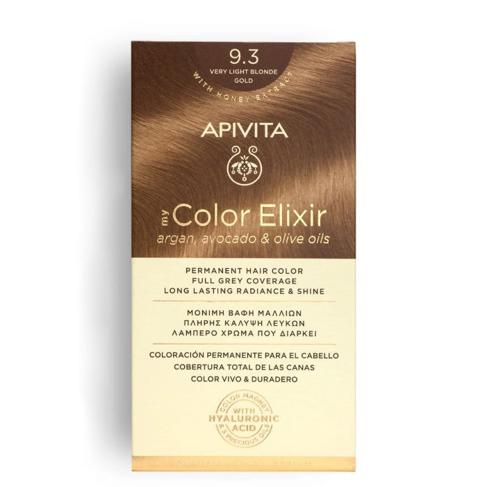 Tinte MY COLOR ELIXIR N 9.3, APIVITA, 150 ml